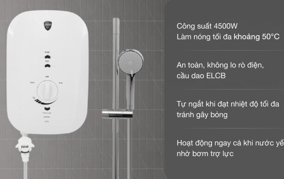 Máy nước nóng trực tiếp Ferroli