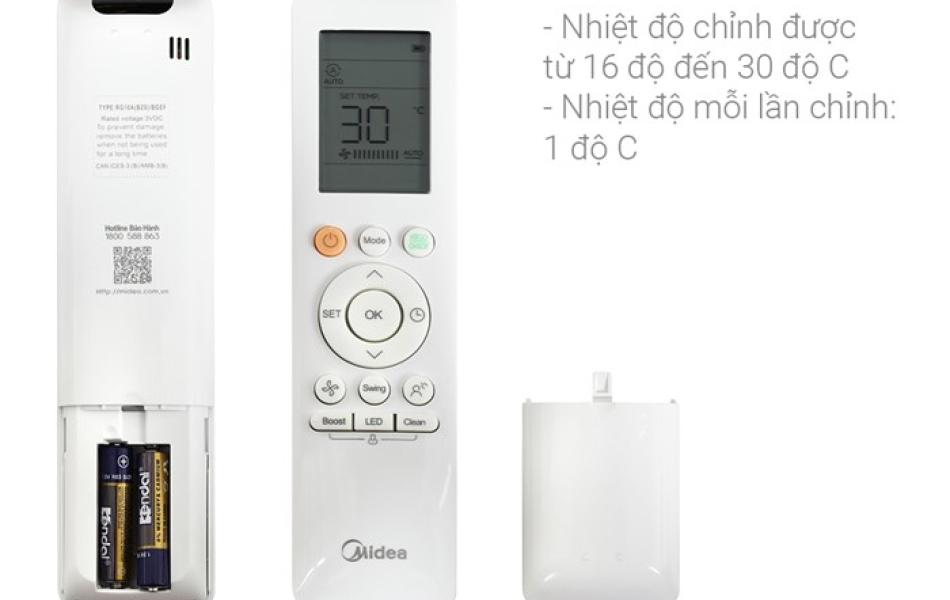Máy lạnh Media inverter 1HP