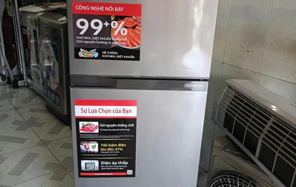 Tủ lạnh Toshiba inverter 186l
